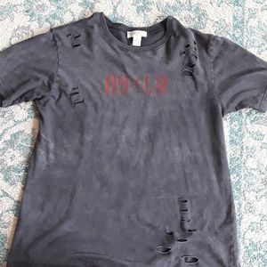 Grey dirty wash shirt